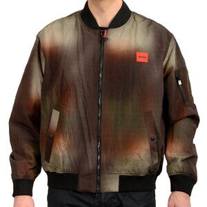 Hugo Boss "Byler2321" Water Repellent Full Zip Bomber Jacket US L IT 52